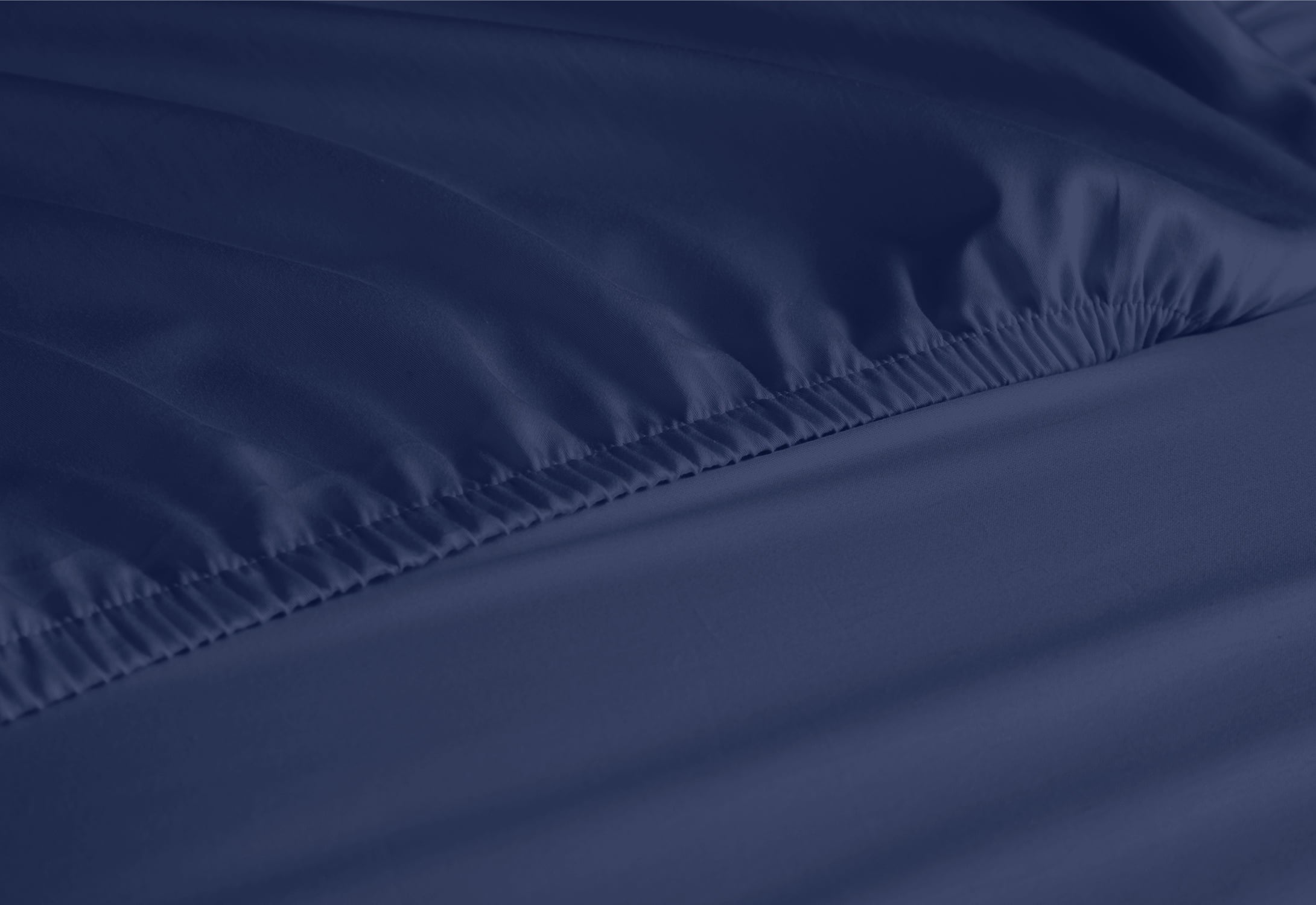 Breathable Luxury Queen Bed Sheets Set, 6 Pc Microfiber Bed Sheets, Extra Deep Pocket Queen Fitted Sheet, Flat Sheet & Pillowcases, Nav... - Breathable Egyptian Cotton Flat & Fitted Sheets Detail