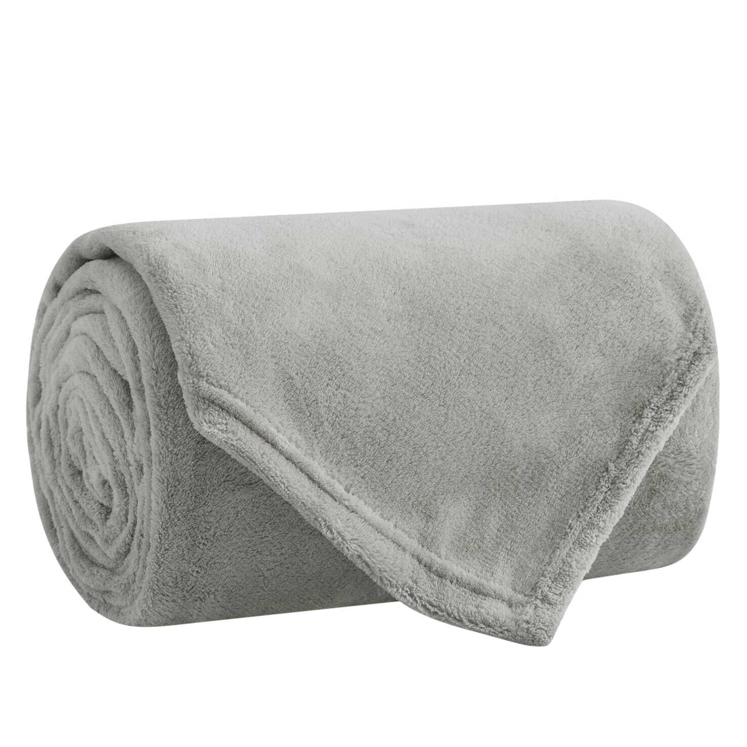 Super Soft Flannel Soft Throw Blankets - Multipurpose - Throw, Twin, Full, Queen, King - 17 DIFFERENT Colors! - Lightweight Plush Warm Blanket for All Seasons Detail