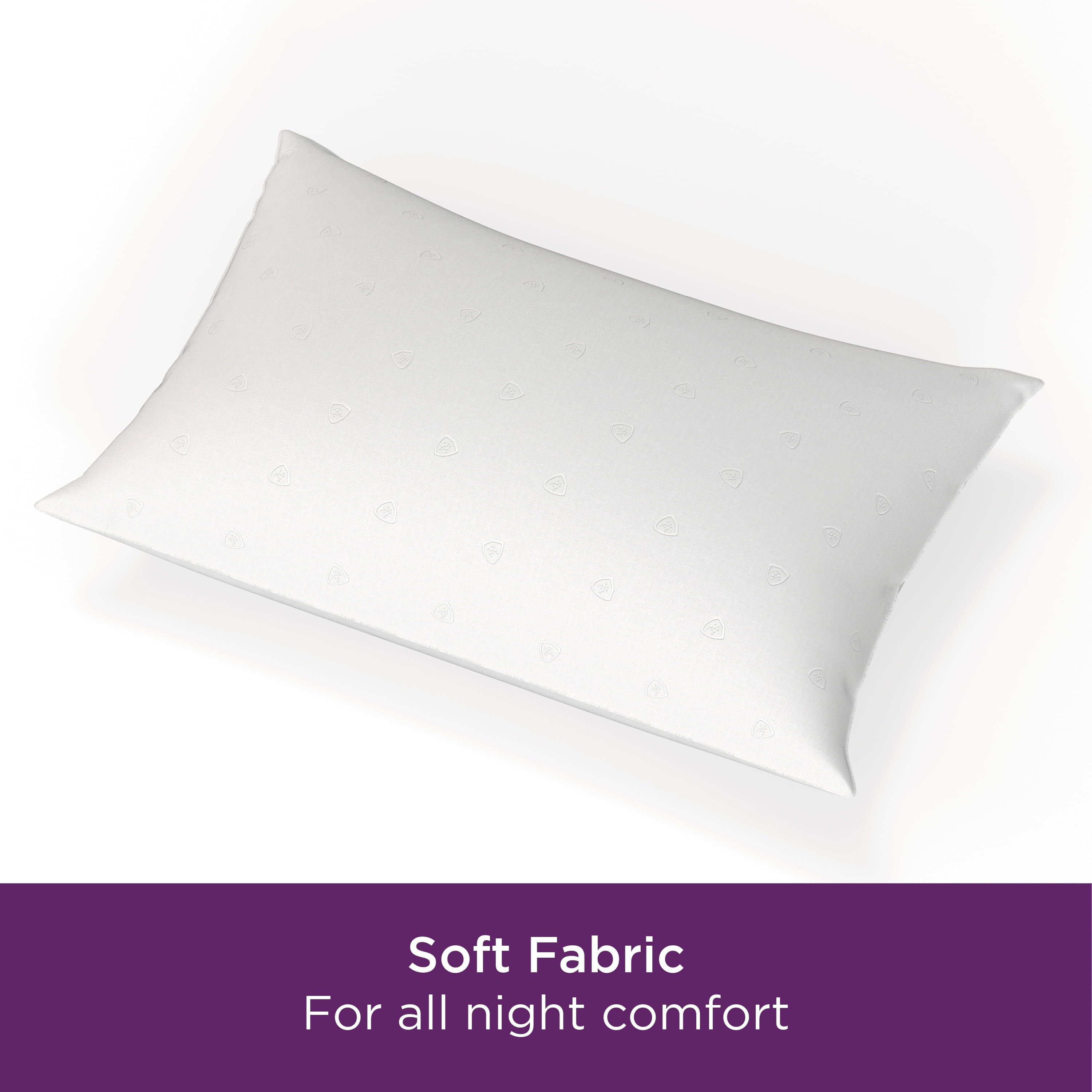 Ergonomic Memory Foam Bed Pillows, Standard/Queen (2 Count) - Ergonomic Memory Foam Pillow for Neck Pain Support Detail