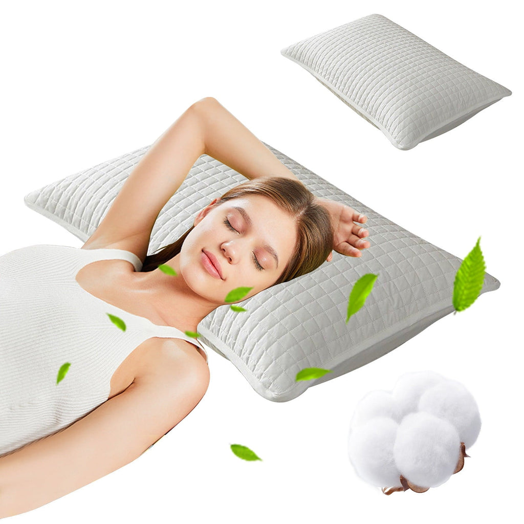 Decorative Plump Memory Foam Pillow, Toddler Pillow, Small Pillows for Kids, Soft & Hypoallergenic - Kids Sleeping Pillow - Toddler Be... - Hotel Quality Plush Sleeping Pillows Detail