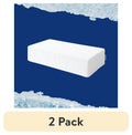 Ergonomic Memory Foam (2 pack) Ice Cube Cooling Memory Foam Bed Pillow (1 Count) - Hotel Quality Plush Sleeping Pillows - Default Title
