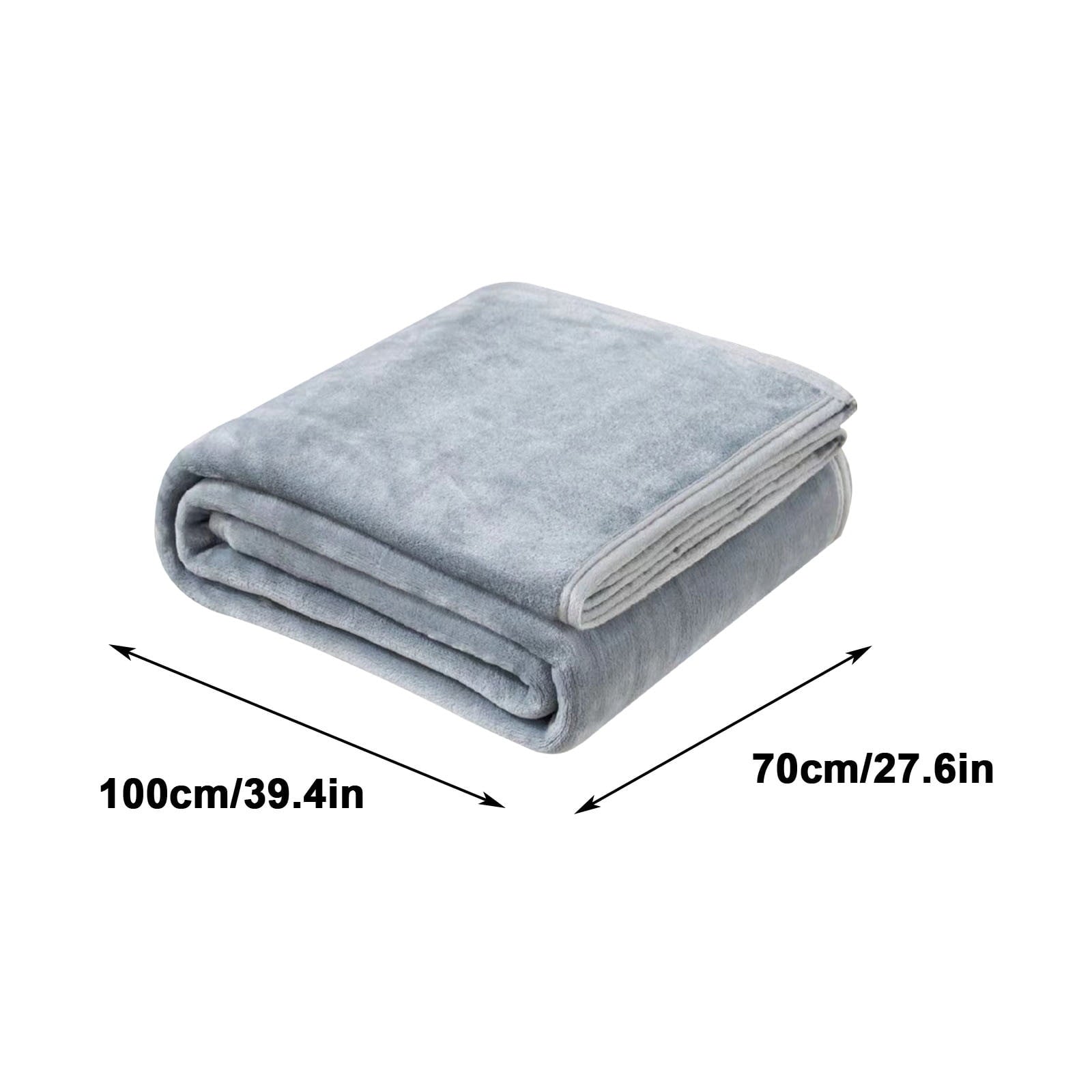 Super Soft Flannel Under $5 Flannel Blanket 27.56X39.37 Inches Blanket Soft Cozy Throw Blanket for Couch, Bed, Household Blanket for All... - Luxury Knitted Decorative Throw Blanket with Fringes Detail