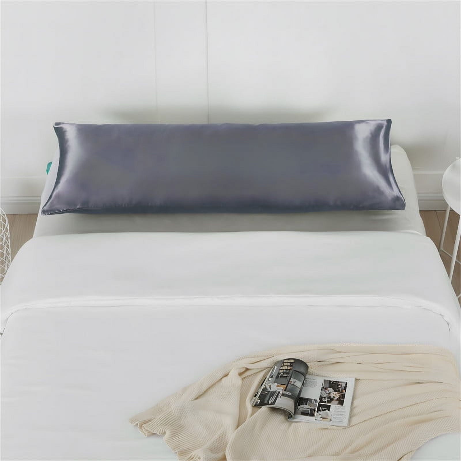 Wrinkle-Resistant Luxury 5-Piece Satin Sheets Twin Silk Sheets Bed Sheet Set Ultra-Silky & Skin-Friendly Deep Pocket Bed Flat Fitted Sheet - Cooling Hotel Quality Bedding Sheets and Pillowcases Detail