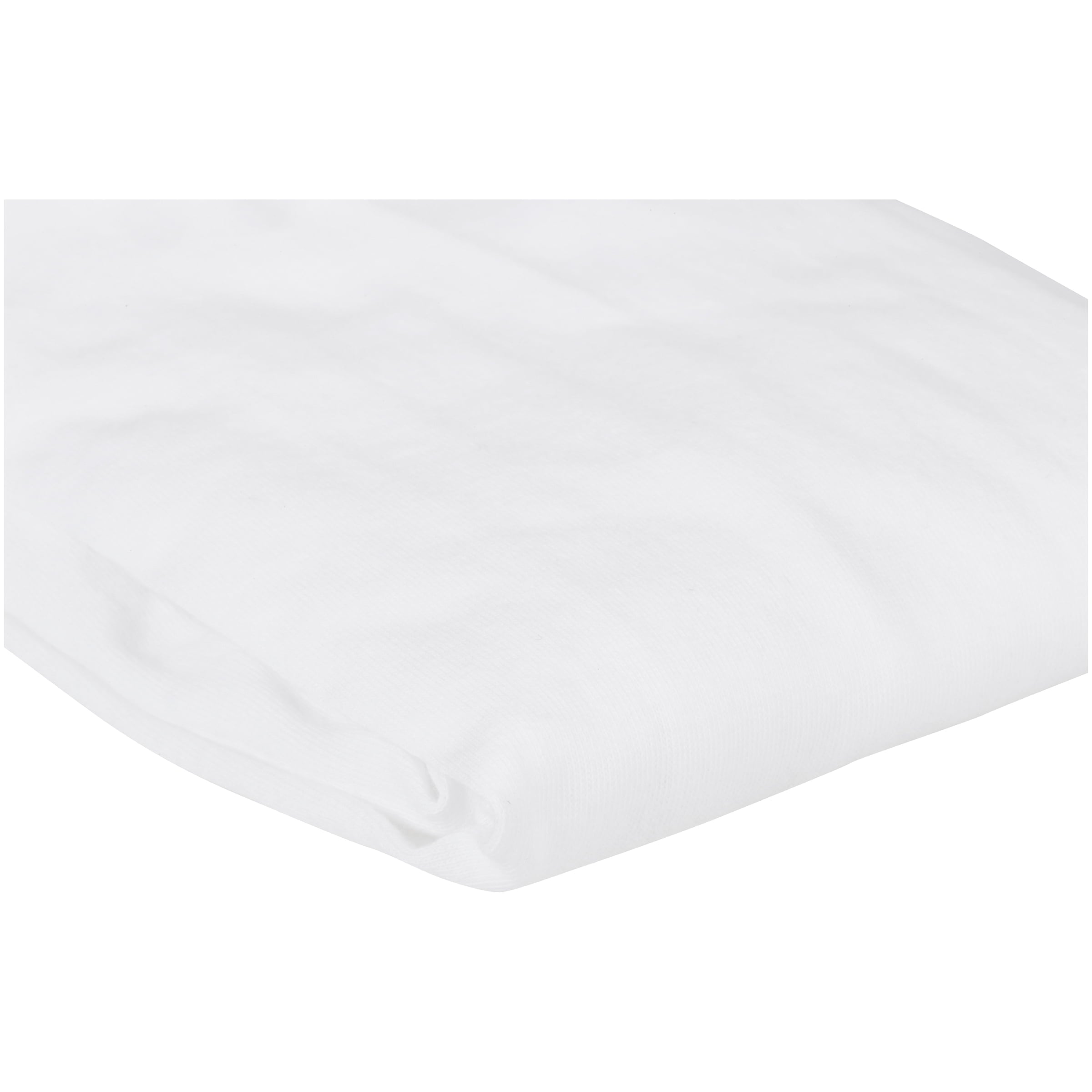Breathable Luxury TL Care 100% Natural Breathable Cotton Jersey Knit Fitted Bassinet Sheet, White, 15" x 33", Soft Breathable, for Boys... - Premium Ultra-Soft Pillowcase Pair for Sleeping Detail