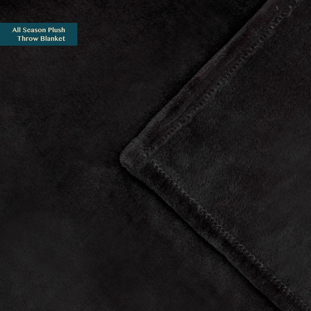 Reversible Sherpa Fleece Blanket Throw | Super Soft, Plush, Luxury Flannel Throw | Lightweight Microfiber Blanket for Sofa Couch Bed 50... - Lightweight Plush Warm Blanket for All Seasons Detail