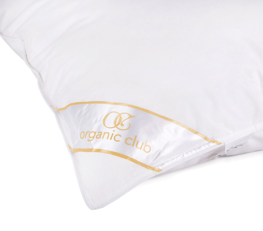 Fluffy Shredded Queen Size Camel Wool-Filled Pillow 20x28" (50x70 cm) Bed Pillow for Sleeping Washable Cotton Pillow for Bed, 1 Count... - Ergonomic Memory Foam Pillow for Neck Pain Support Detail