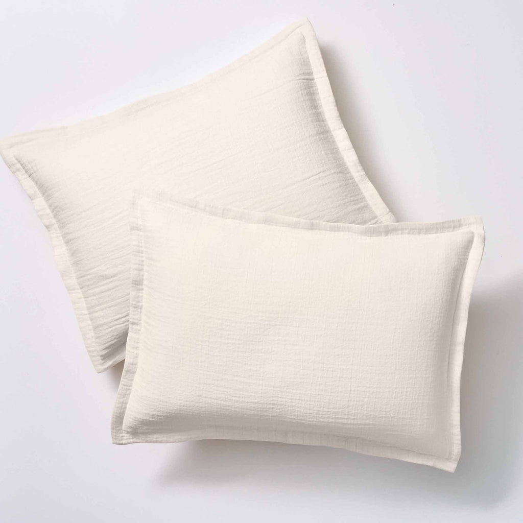 Hypoallergenic Cloud 3-Piece Cream Gauze Comforter Set, Adult Full/Queen - Hypoallergenic Ultra-Fluffy Quilt for Winter Detail