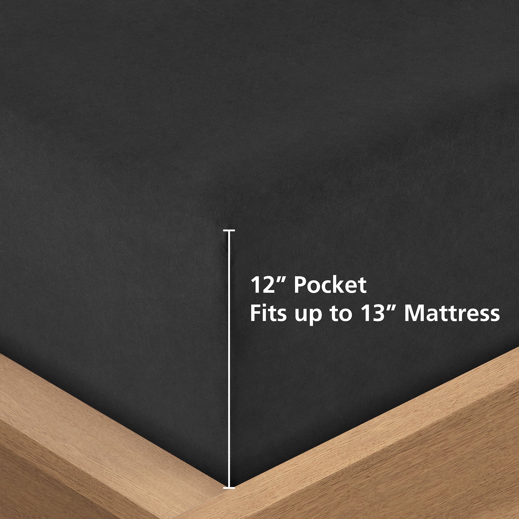 Luxurious Quilted All in One Down Alt Reversible Comforter and Sheet set- 5 Piece, Twin, Black - Cloud-Like Soft Lightweight Bed Comforter Detail