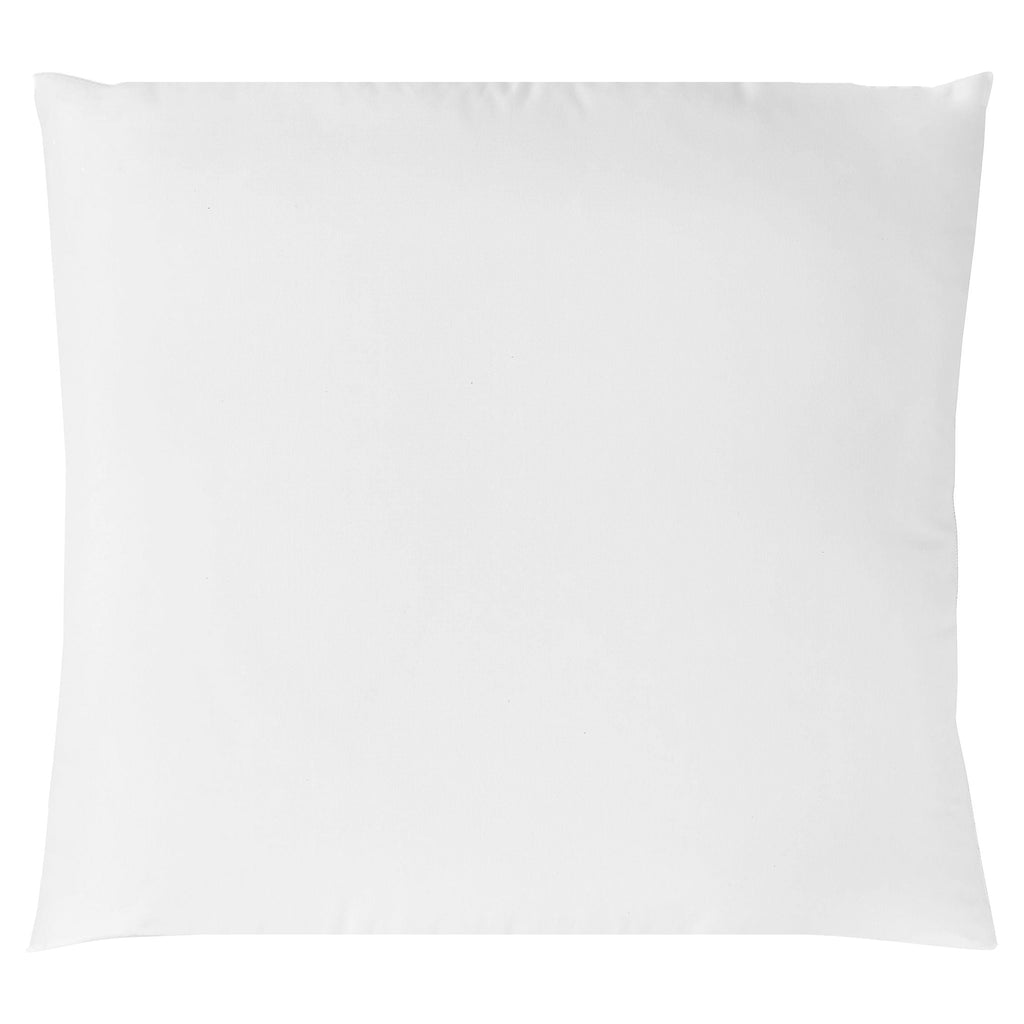 Orthopedic Support Cotton Euro Throw Pillow, 26" x 26", White- Allergy Defense Fabric - Decorative Throw Pillow Cushion for Sofa & Bed Detail
