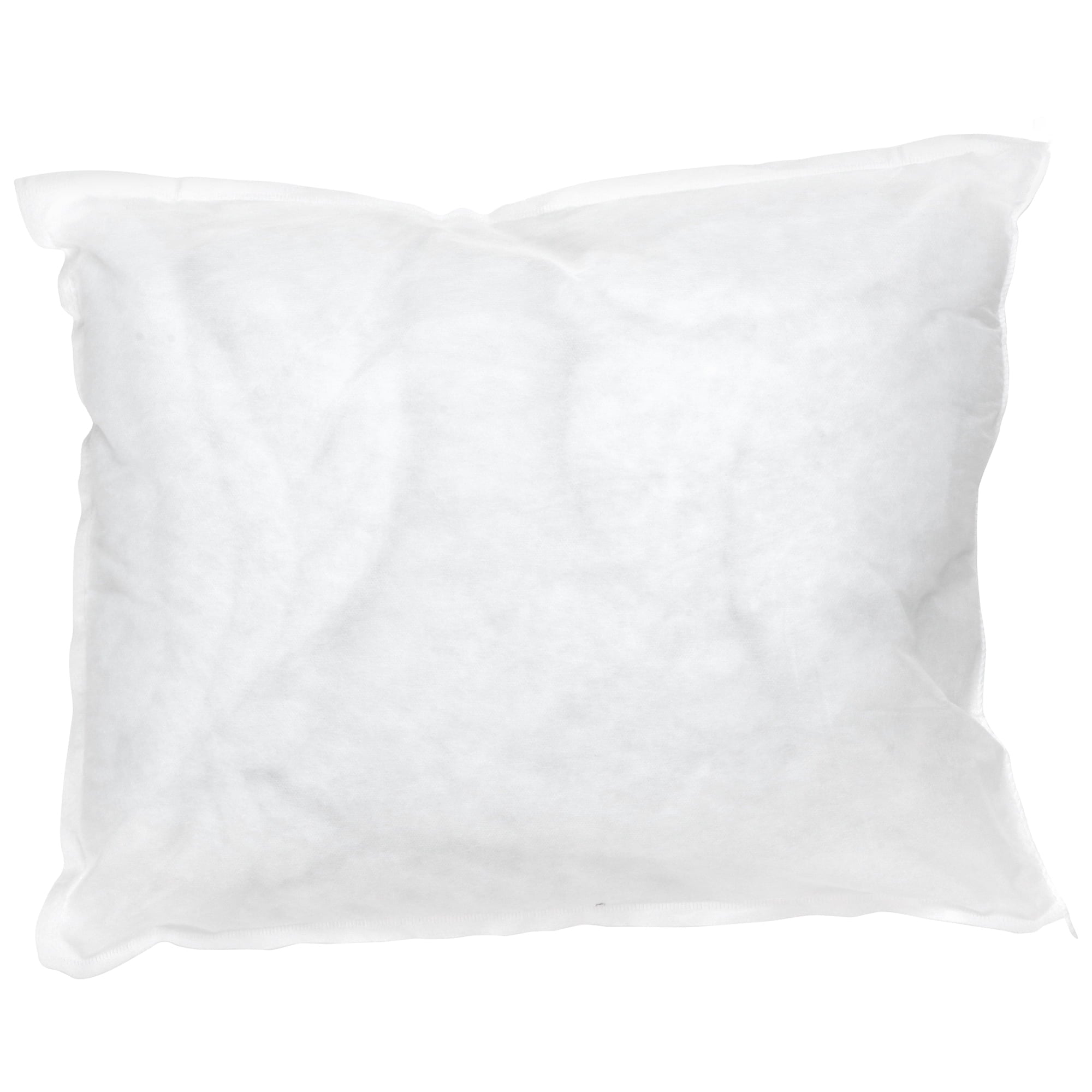 Orthopedic Support Bed Pillow, 12 x 17 Inch, White, Disposable, 2 Count - Orthopedic Shredded Foam Bed Pillow Set Detail