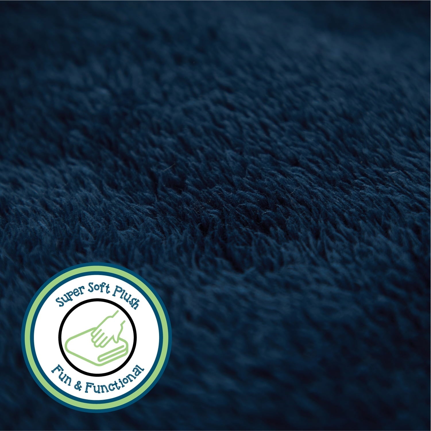 Decorative Knitted Soft, Navy Blue, Oversized, Fuzzy, Throw Blanket for Kids, 72 x 50 inches - Luxury Knitted Decorative Throw Blanket with Fringes Detail