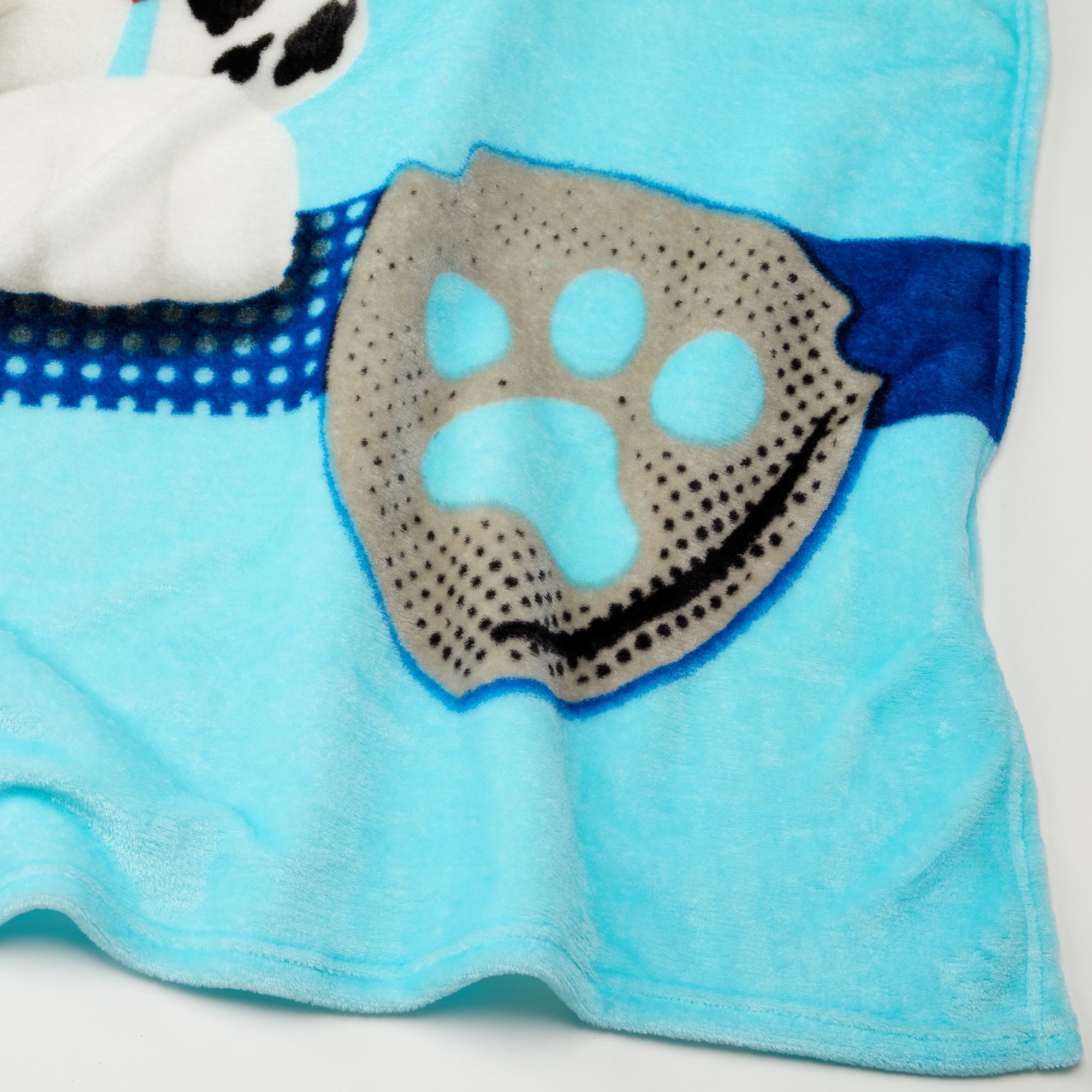 Cozy Fleece Kids Blue Print Fleece Bed Blanket, Twin/Full - Lightweight Plush Warm Blanket for All Seasons Detail