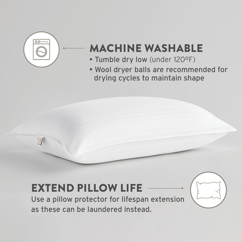 Fluffy Shredded Dolce Notte II Stomach, Side and Back Sleeper Bed Pillow for Sleeping | Hotel and Resort Quality | Hypoallergenic, Do... - Decorative Throw Pillow Cushion for Sofa & Bed Detail