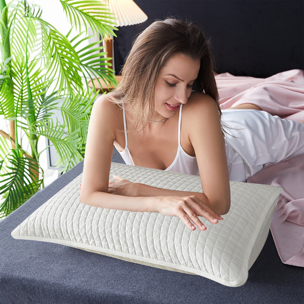 Decorative Plump Memory Foam Pillow, Toddler Pillow, Small Pillows for Kids, Soft & Hypoallergenic - Kids Sleeping Pillow - Toddler Be... - Hotel Quality Plush Sleeping Pillows Detail