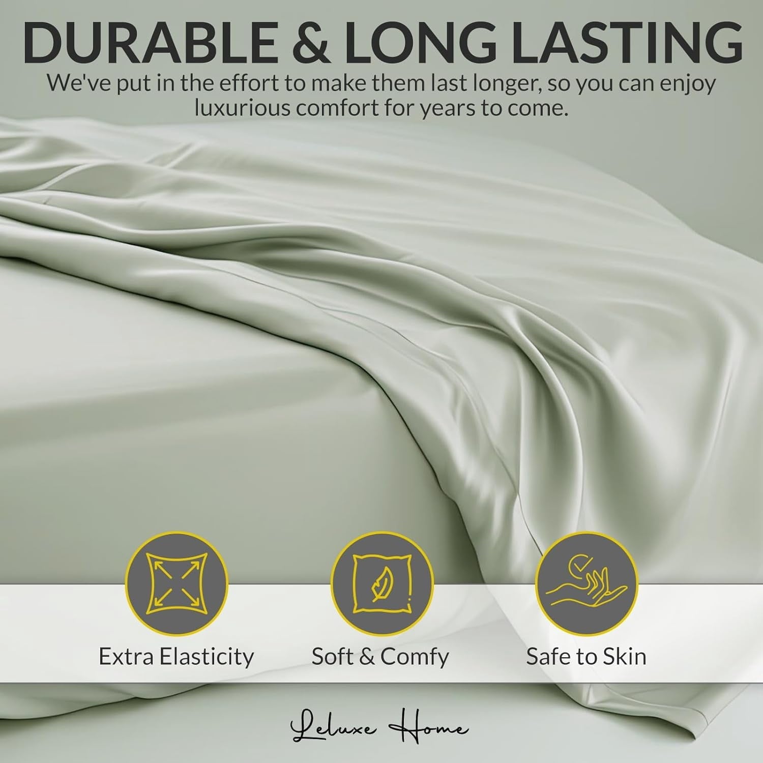 Premium Egyptian Cotton 4-Piece Full Pink Sheet Set - Cooling, Wrinkle-Free - Premium Ultra-Soft Pillowcase Pair for Sleeping Detail