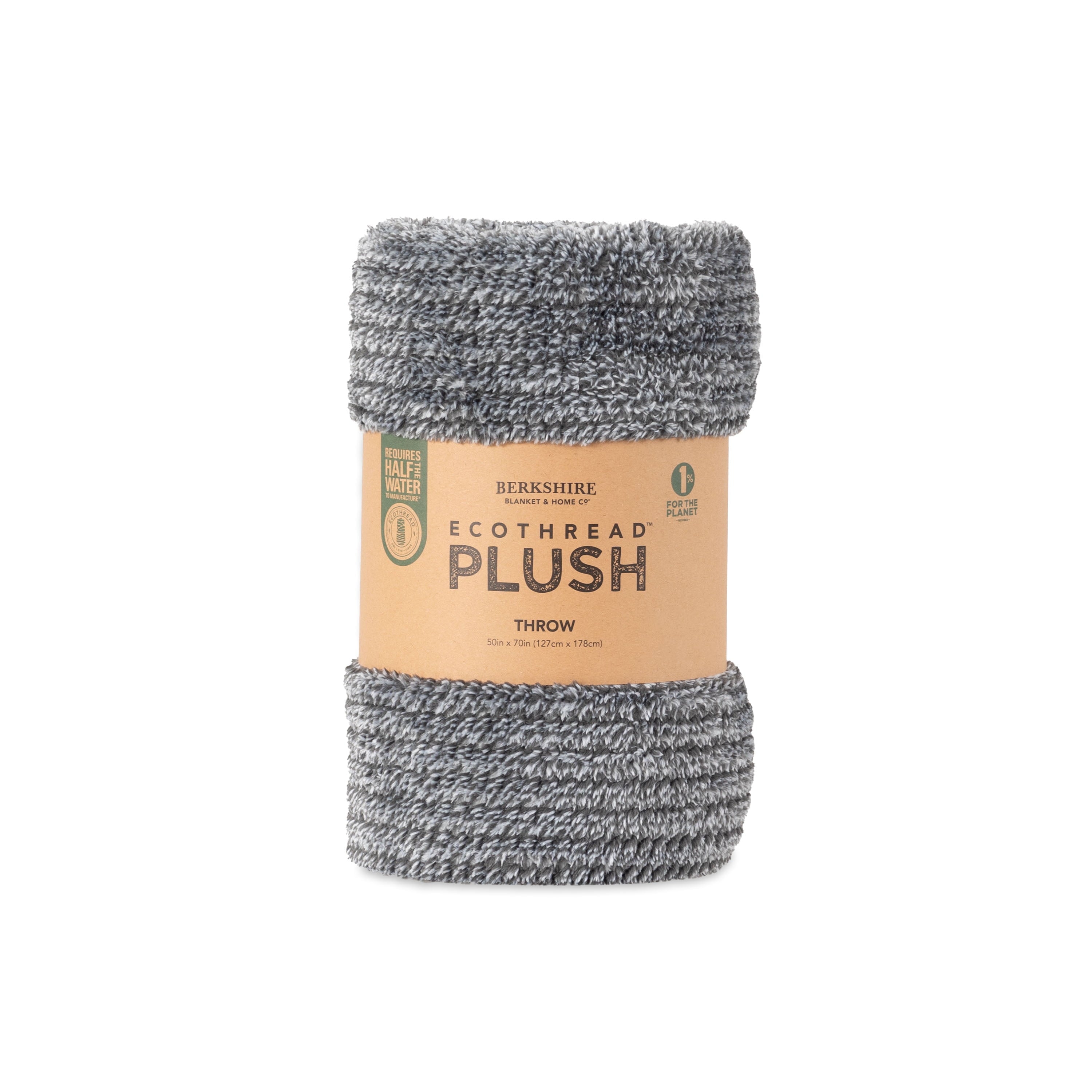 Decorative Knitted Plush Textured Heathered Soft Oversized Throw Blanket, Gray - Super Soft Reversible Sherpa Flannel Blanket Detail