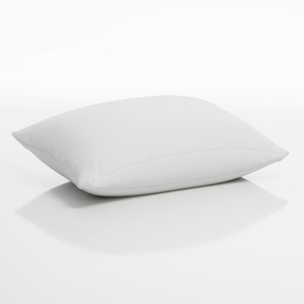 Hotel Collection Allergy Relief Bed Pillows, Standard/Queen - Firm Support, Back and Side Sleeper (2 Count) - Orthopedic Shredded Foam Bed Pillow Set Detail