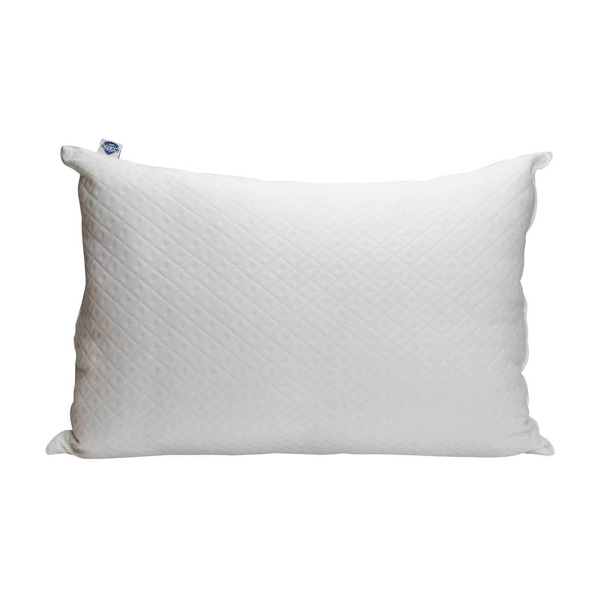 Ergonomic Memory Foam Pure Luxury Queen Eternaloft Bed Pillows - Hypoallergenic, Machine Washable (2 Count) - Decorative Throw Pillow Cushion for Sofa & Bed Detail