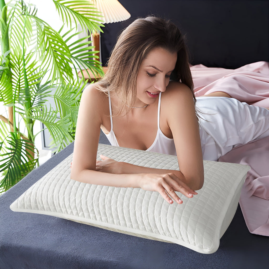 Decorative Plump Memory Foam Pillow,Toddler Pillow,Small Pillows for Kids,Soft&Hypoallergenic - Kids Sleeping Pillow - Toddler Bed Pil... - Orthopedic Shredded Foam Bed Pillow Set Detail