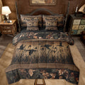 All-Season 7 Piece Camo Mallard Duck Comforter Set With Sheets Men Rustic Farmhouse Cabin Bed In A Bag Full,Hunting Woodland Duc... - Luxurious Quilted Duvet Cover Set - Default Title