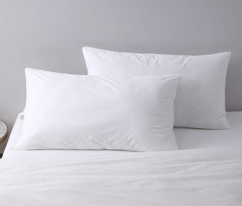Fluffy Shredded Bed Pillows King Size Pillows Set of 2, Pillows for Sleeping,Polyester Microfiber Cover,Super Soft Set of 2(... - Orthopedic Shredded Foam Bed Pillow Set Detail