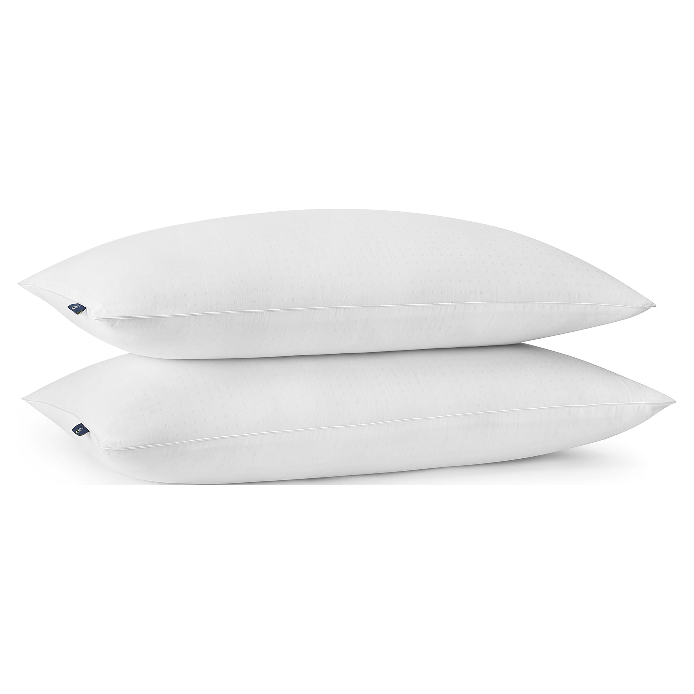 Fluffy Shredded Won't Go Flat Bed Pillow, King, 2 Pack - Decorative Throw Pillow Cushion for Sofa & Bed Detail