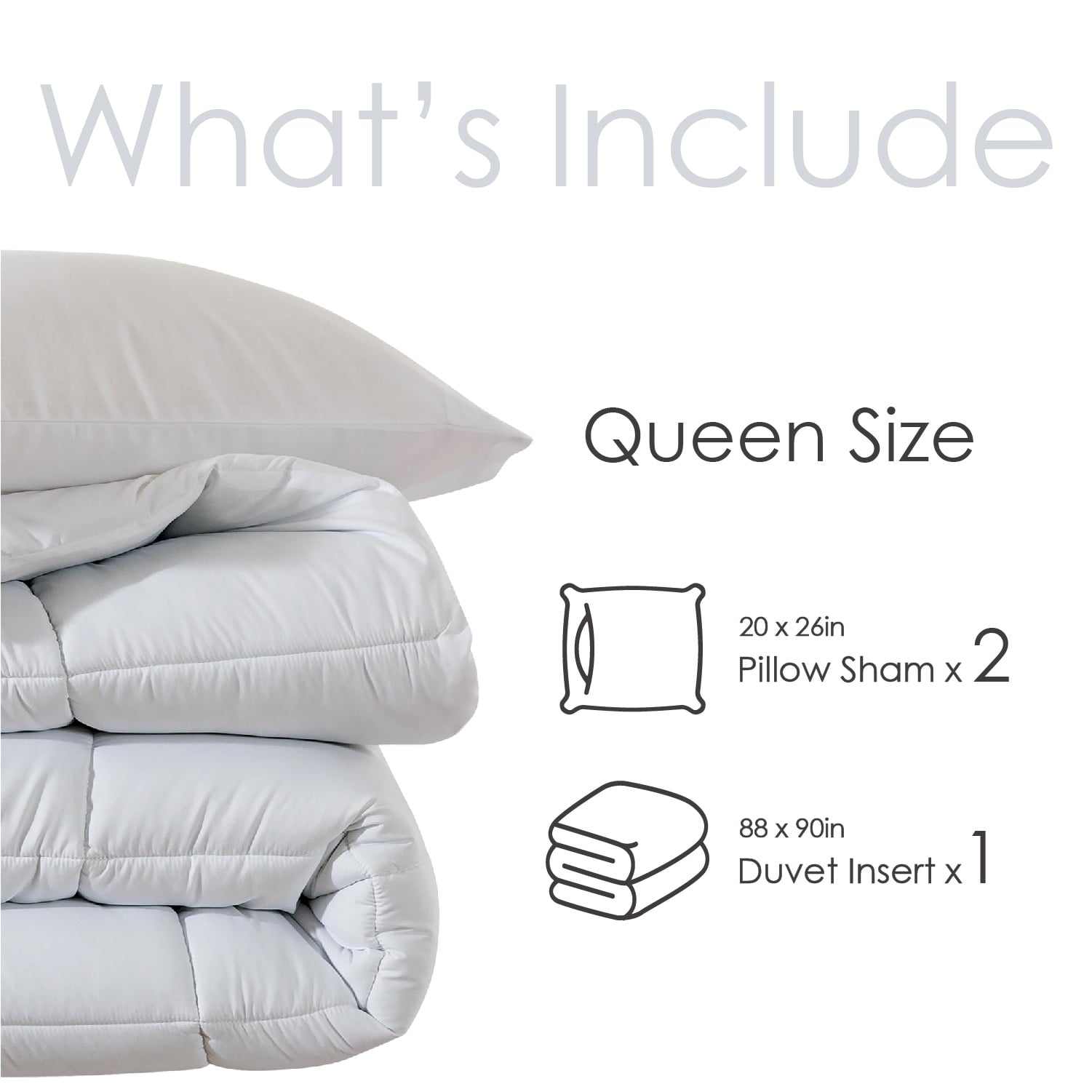 Luxurious Quilted Queen Size 3-Piece All-Season Down Alternative Comforter Set Deep Black (Comforter and Pillowcase Bedding Set / bed i... - Luxurious Quilted Duvet Cover Set Detail