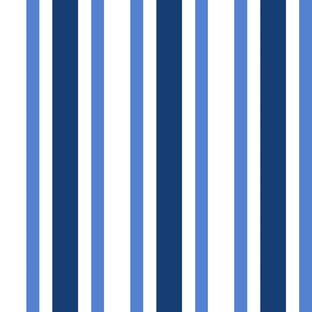 Reversible Sherpa Blue Stripes XL Oversized Throw Blanket, 72 x 50 inches, Great for a Kids Bedroom, Super Soft and Cozy - Lightweight Plush Warm Blanket for All Seasons Detail