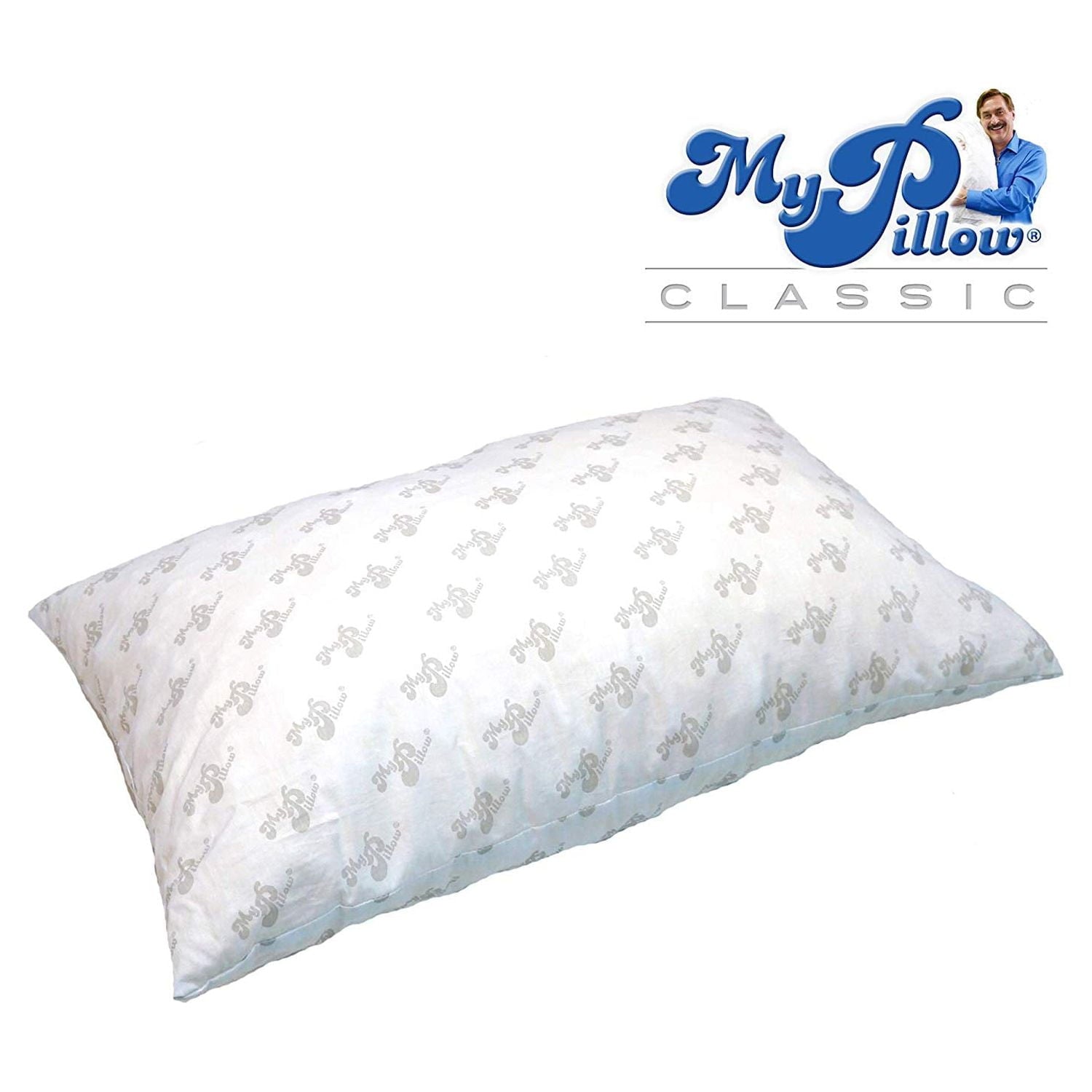 Hotel Collection Foam Queen Size Bed Deep Sleep Pillow, White Medium Fill - Orthopedic Shredded Foam Bed Pillow Set Detail