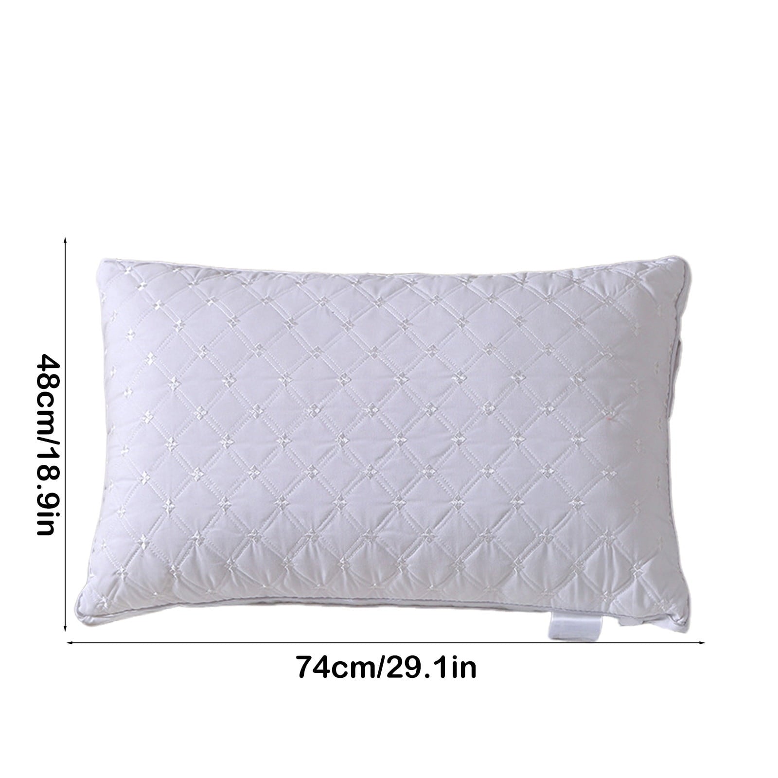 Orthopedic Support Hotel Grade Extra Soft Pillows Queen Size Set of 2 Supportive Bed Pillow for Back Side and Stomach Sleepers, Breathab... - Ergonomic Memory Foam Pillow for Neck Pain Support Detail