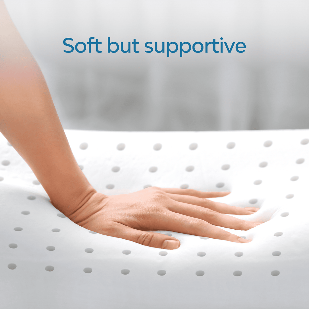 Orthopedic Support Memory Foam Water Pillow - Adjustable Pillow for Neck Pain Relief, Pillow for Side, Back, and Stomach Sleepers, The O... - Hotel Quality Plush Sleeping Pillows Detail