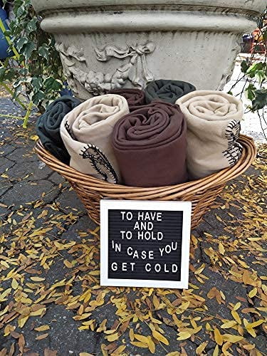 Super Soft Flannel Single Solid Color Hypoallergenic 60”L x 50”W Fleece Throw Blanket for Fall, Winter, Spring, Summer, Men, Women, Chil... - Lightweight Plush Warm Blanket for All Seasons Detail