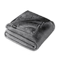 Lightweight Warm Microplush Fleece Blanket - 300 GSM - Fuzzy Microfleece - Soft & Plush - Full/Queen, Gray - Cozy Fleece Throw Blanket for Couch & Bed - Default Title