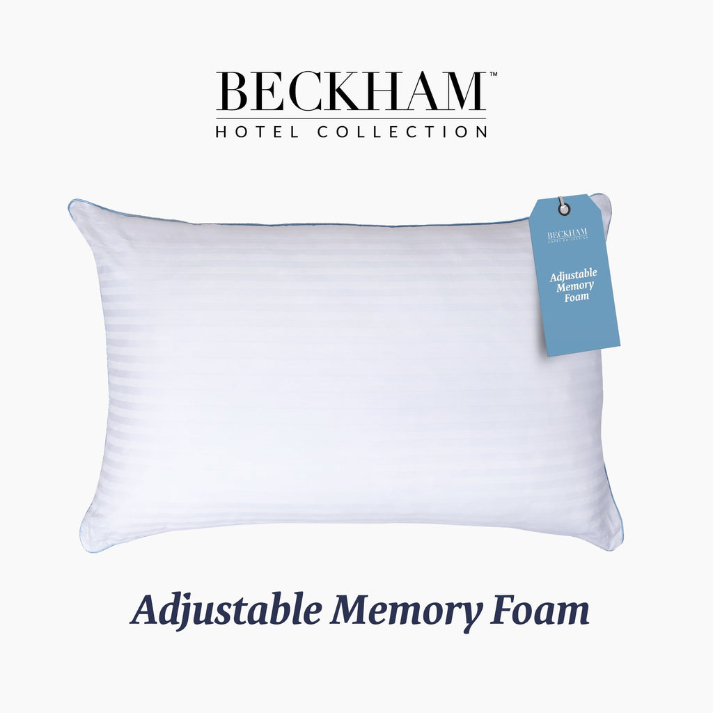 Hotel Collection Customizable Memory Foam Queen Pillow 1Pack, Adult - Ergonomic Memory Foam Pillow for Neck Pain Support - Default Title