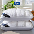Hotel Collection 2-Pack Luxurious Hotel-Quality ,Resistant to Flattening, All-Season,White - Orthopedic Shredded Foam Bed Pillow Set - Default Title