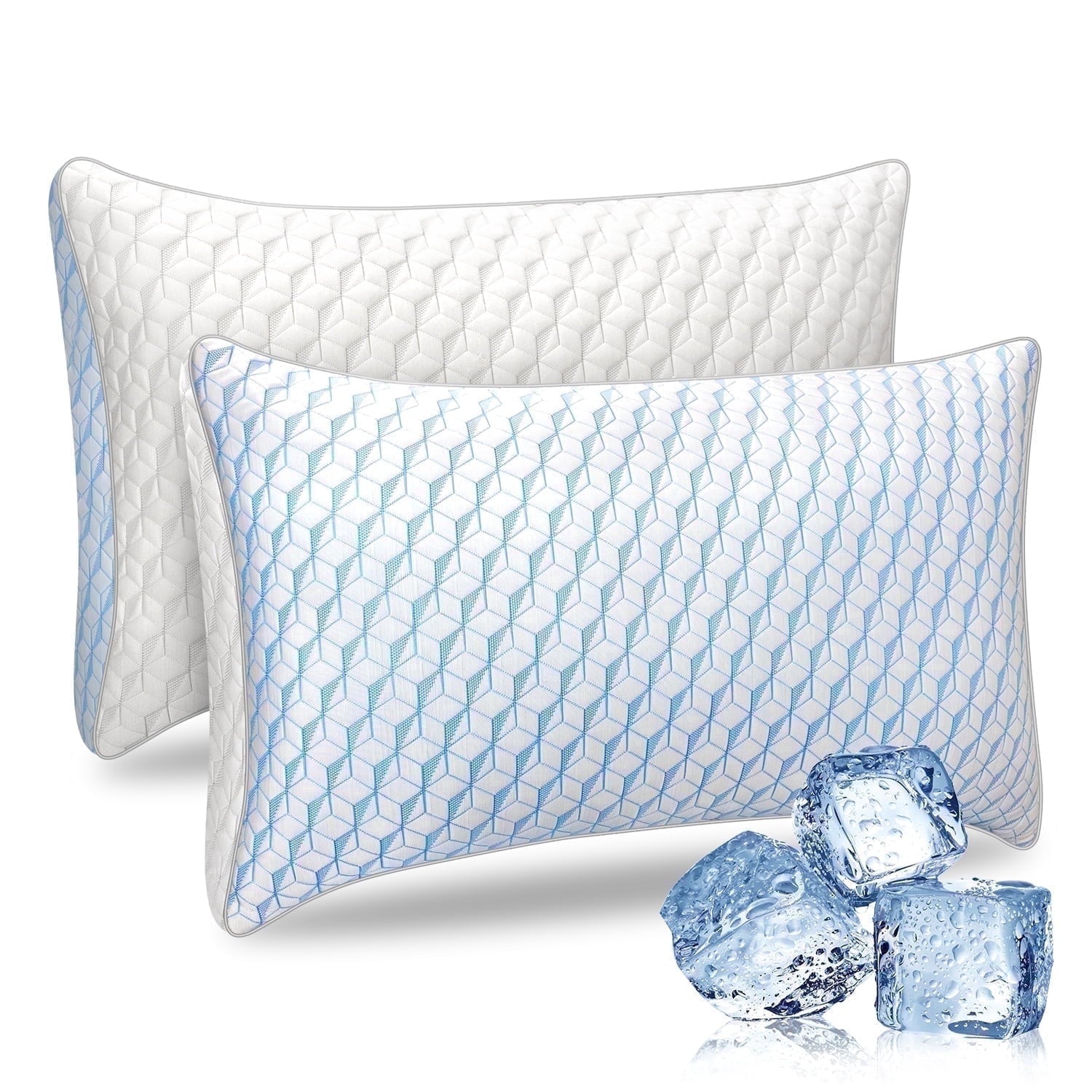 Hotel Collection Bed Pillows, Pillows for Bed Queen Size 2 Pack, Premium Down Alternative Luxury Hotel Pillows Set of 2, Cooling Pillo... - Hotel Quality Plush Sleeping Pillows - Default Title