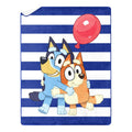 Cozy Fleece Happy Hugs Kids Silk Touch Throw Blanket with Sherpa Reverse, 46 x 60 inches Blue – Soft Plush Fleece Throw Blanket - Cozy Fleece Throw Blanket for Couch & Bed - Default Title