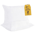 Decorative Plump 2-Pack Comfort Bed Pillows Standard size set of 2 for Sleeping, Pillows, for Back, Stomach or Side Sleepers, 20 x 26 ... - Orthopedic Shredded Foam Bed Pillow Set - Default Title