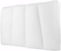 Ergonomic Memory Foam Microbead Cloud Pillow Bed, X-Large, White - Ergonomic Memory Foam Pillow for Neck Pain Support - Default Title