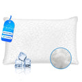 Hotel Collection Queen Size Bed Pillows 1-Pack,2.2lb High Quality Down Alternative Filled,3D Breathable Cover,Hotel Collection Pillows... - Orthopedic Shredded Foam Bed Pillow Set - Default Title