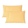 Fluffy Shredded Solid Print Pillow Cases, King, Beige, 2-Pieces - Decorative Throw Pillow Cushion for Sofa & Bed - Default Title