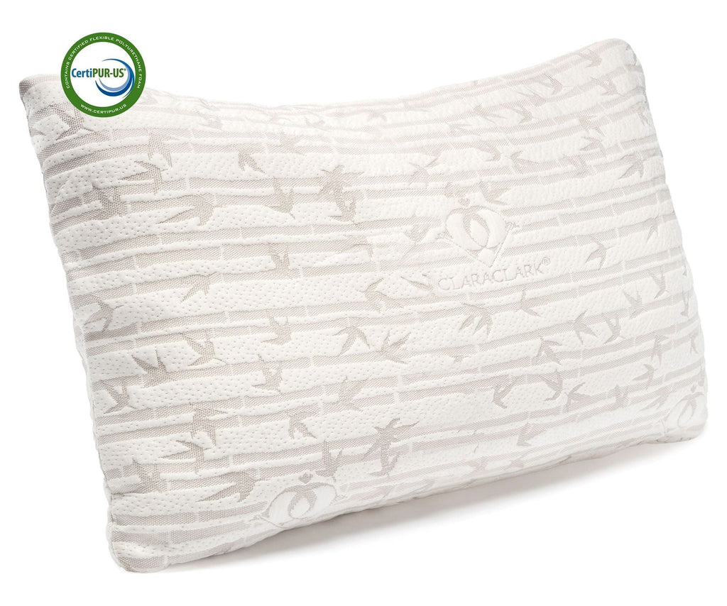 Fluffy Shredded Bed Pillow, Bamboo Pillows for Bed, Queen Size Pillows - Orthopedic Shredded Foam Bed Pillow Set - Default Title