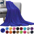 Lightweight Warm Large Navy Fleece Throw Blankets, Throw Size Soft Fuzzy Blanket for Women Men and s, All Season Lightweight Microfibe... - Lightweight Plush Warm Blanket for All Seasons - Default Title