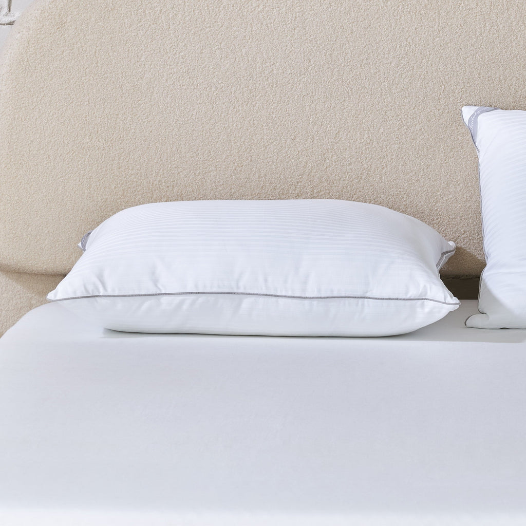 Orthopedic Support Down Alternative Bed Pillow, Standard/Queen - Orthopedic Shredded Foam Bed Pillow Set - Default Title