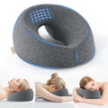 Hotel Collection Face Down Pillow Massage Headrest for Bed, Memory Foam Pillow Face Cradle Support for Stomach Sleepers, Eye Post-Surg... - Ergonomic Memory Foam Pillow for Neck Pain Support - Default Title
