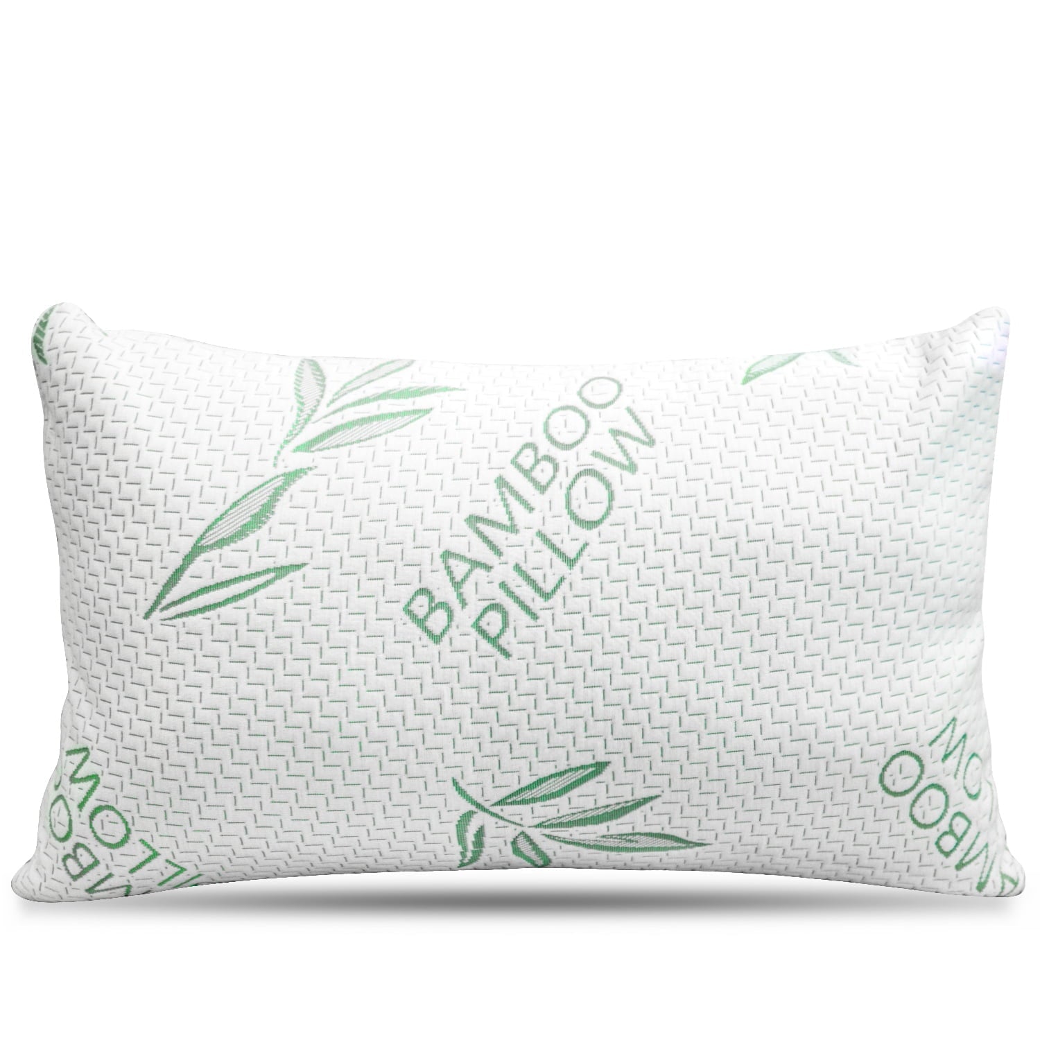 Hotel Collection King Size Bamboo Pillow, Memory Foam Bed Pillows with Washable Pillowcases, King - Hotel Quality Plush Sleeping Pillows - Default Title