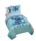 Fluffy Down Alternative Lilo and Stitch Sweet Stitch 5 Piece Twin Size Kids Comforter Set with Sham - Super Soft Bed Set for Kids - Cloud-Like Soft Lightweight Bed Comforter - Default Title
