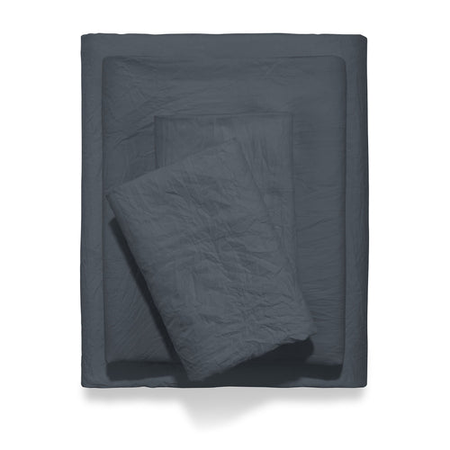 Breathable Luxury Microfiber Bed Sheet Set, Grey Stone, Full, 4 Pieces - Premium Ultra-Soft Pillowcase Pair for Sleeping - Default Title