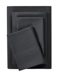 Ultra-Soft Microfiber Bed Sheet Set, Queen, Rich Black, 4 Piece - Cooling Hotel Quality Bedding Sheets and Pillowcases - Default Title