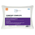 Decorative Plump Comfort Complete Bed Pillow, Standard/Queen, White- All Positions Antimicrobial - Orthopedic Shredded Foam Bed Pillow Set - Default Title